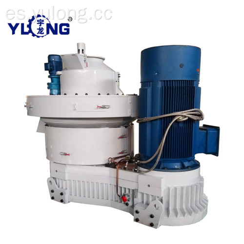 Maquinaria Yulong 220KW que presiona pellets de madera